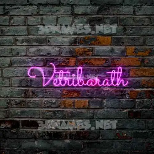 vetribarath in Pink Neon style - 3D name wallpaper vetribarath in Pink Neon style - 3D name wallpaper