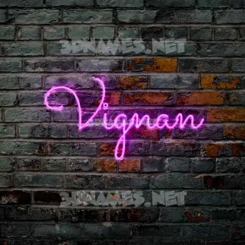 vignan in Pink Neon style - 3D name wallpaper vignan in Pink Neon style - 3D name wallpaper
