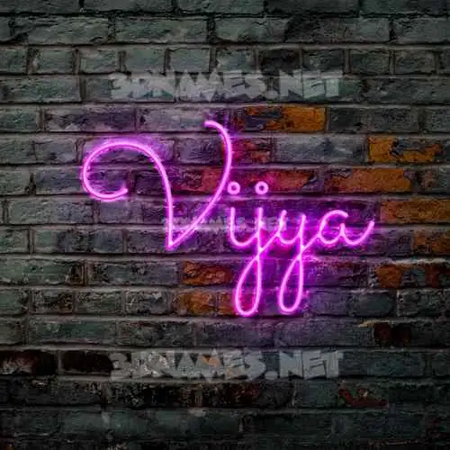 vijya in Pink Neon style - 3D name wallpaper vijya in Pink Neon style - 3D name wallpaper