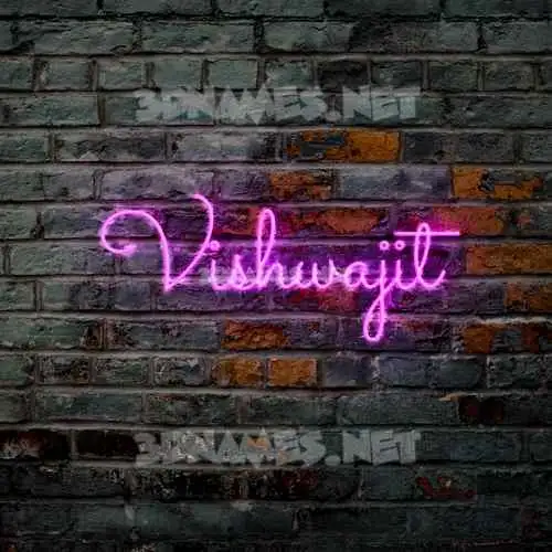 vishwajit in Pink Neon style - 3D name wallpaper vishwajit in Pink Neon style - 3D name wallpaper