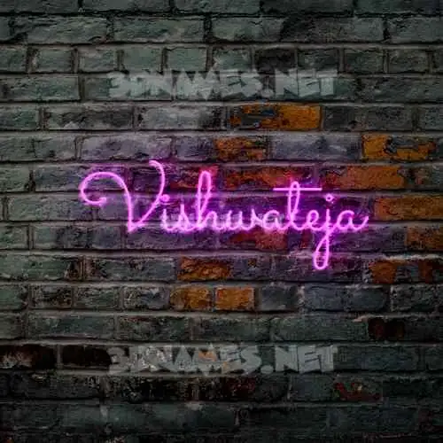 vishwateja in Pink Neon style - 3D name wallpaper vishwateja in Pink Neon style - 3D name wallpaper