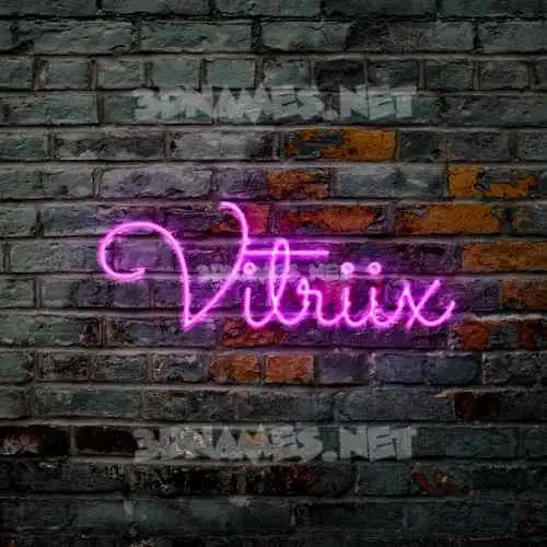 vitriix in Pink Neon style - 3D name wallpaper vitriix in Pink Neon style - 3D name wallpaper