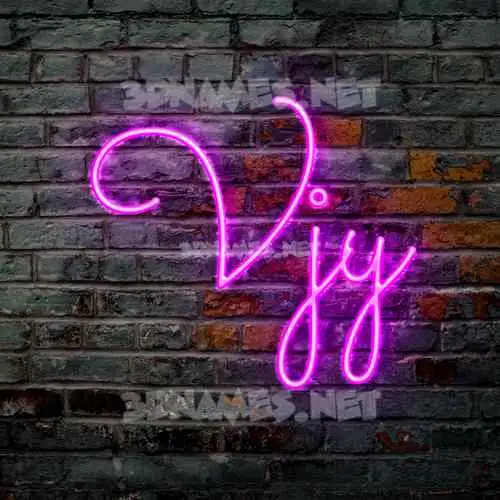 vjy in Pink Neon style - 3D name wallpaper vjy in Pink Neon style - 3D name wallpaper