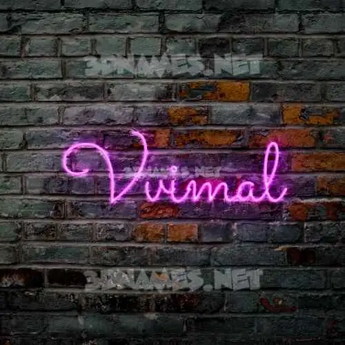 vvimal in Pink Neon style - 3D name wallpaper vvimal in Pink Neon style - 3D name wallpaper