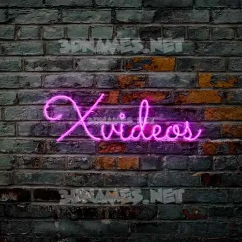 xvideos in Pink Neon style - 3D name wallpaper xvideos in Pink Neon style - 3D name wallpaper