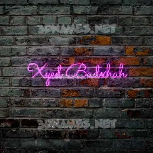 xyed badxhah in Pink Neon style - 3D name wallpaper xyed badxhah in Pink Neon style - 3D name wallpaper