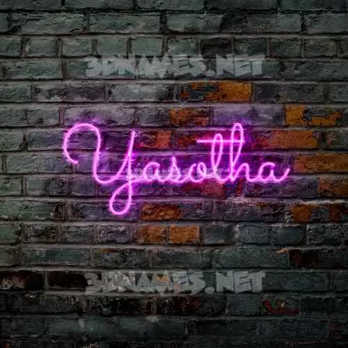 yasotha in Pink Neon style - 3D name wallpaper yasotha in Pink Neon style - 3D name wallpaper
