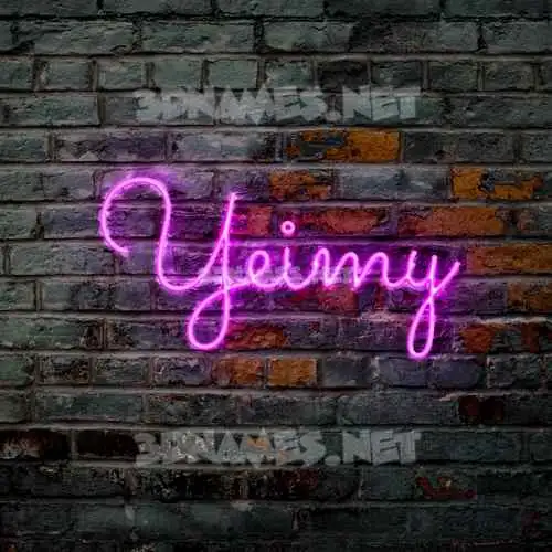 yeimy in Pink Neon style - 3D name wallpaper yeimy in Pink Neon style - 3D name wallpaper
