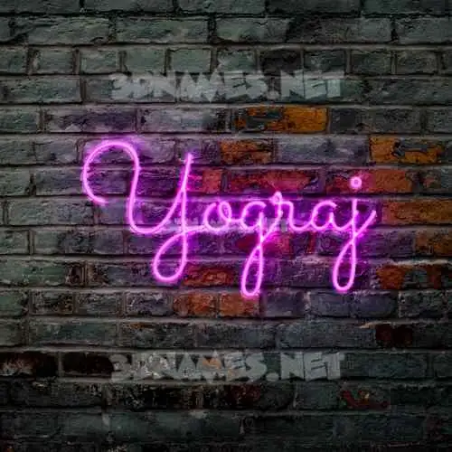 yograj in Pink Neon style - 3D name wallpaper yograj in Pink Neon style - 3D name wallpaper