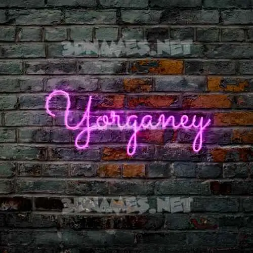 yorganey in Pink Neon style - 3D name wallpaper yorganey in Pink Neon style - 3D name wallpaper