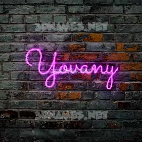 yovany in Pink Neon style - 3D name wallpaper yovany in Pink Neon style - 3D name wallpaper