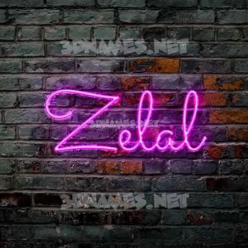 zelal in Pink Neon style - 3D name wallpaper zelal in Pink Neon style - 3D name wallpaper