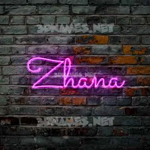 zhana in Pink Neon style - 3D name wallpaper zhana in Pink Neon style - 3D name wallpaper
