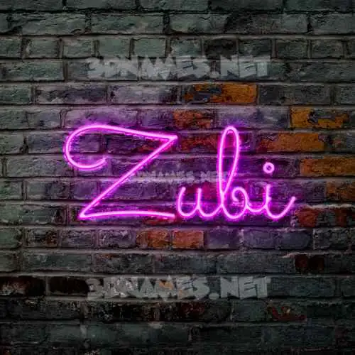 zubi in Pink Neon style - 3D name wallpaper zubi in Pink Neon style - 3D name wallpaper