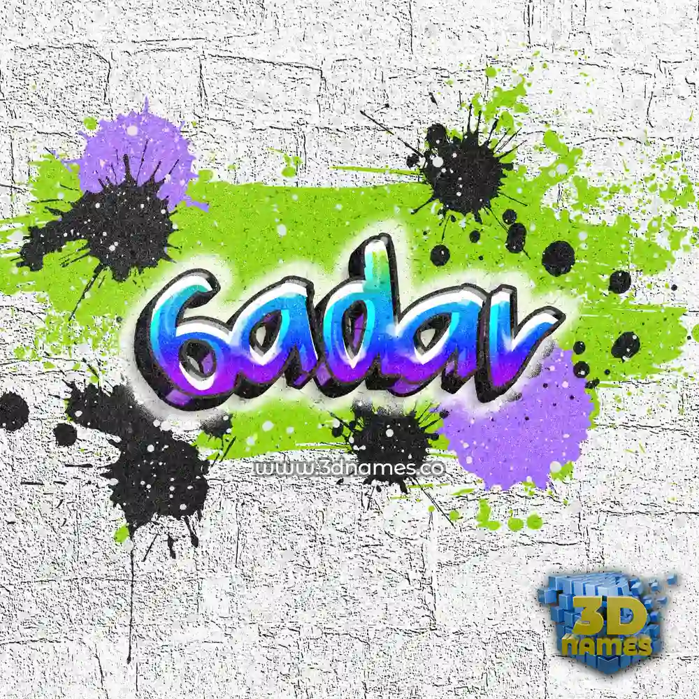 6adav in Graffiti Grunge style - 3D name wallpaper 6adav in Graffiti Grunge style - 3D name wallpaper