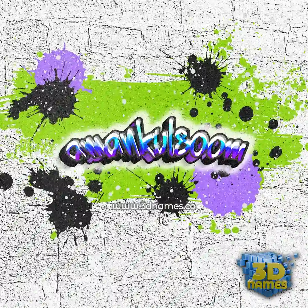 amankulsoom in Graffiti Grunge style - 3D name wallpaper amankulsoom in Graffiti Grunge style - 3D name wallpaper