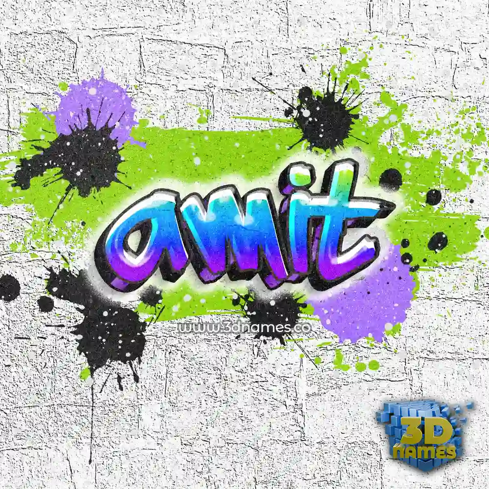 amit in Graffiti Grunge style - 3D name wallpaper amit in Graffiti Grunge style - 3D name wallpaper