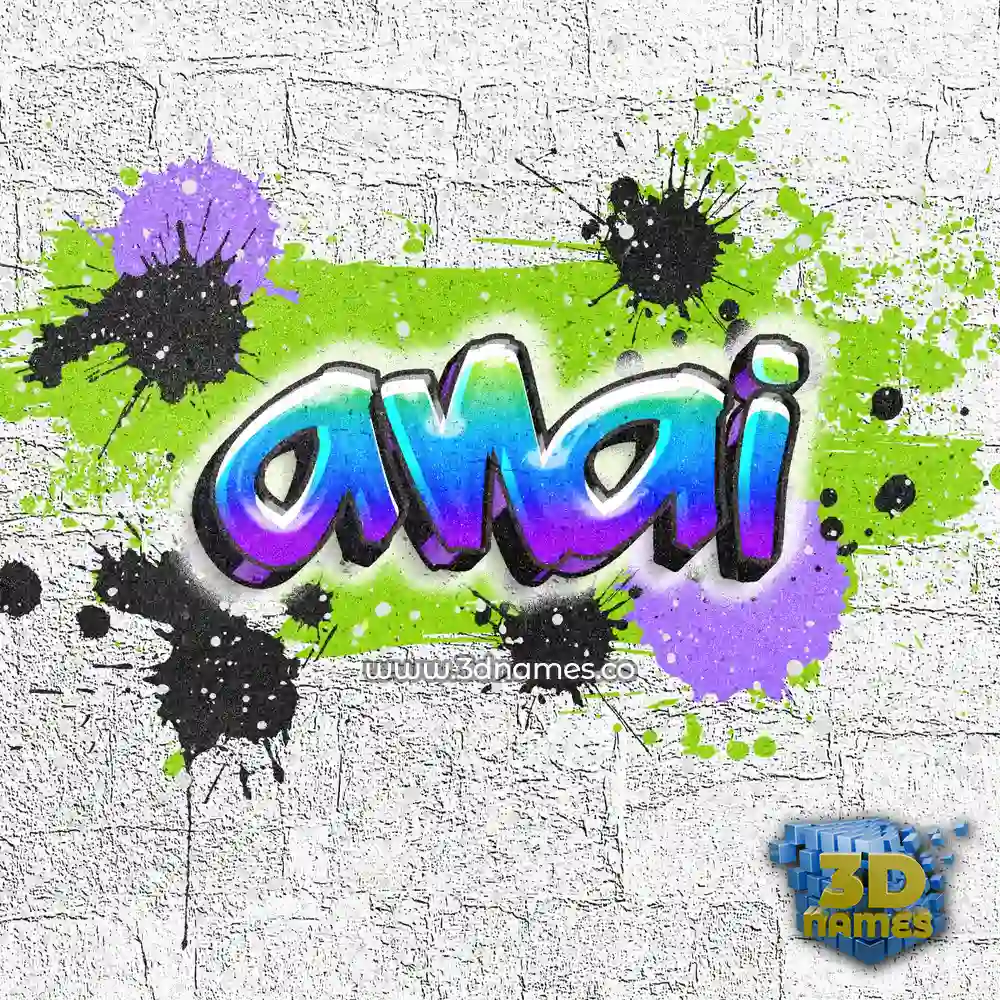 anai in Graffiti Grunge style - 3D name wallpaper anai in Graffiti Grunge style - 3D name wallpaper