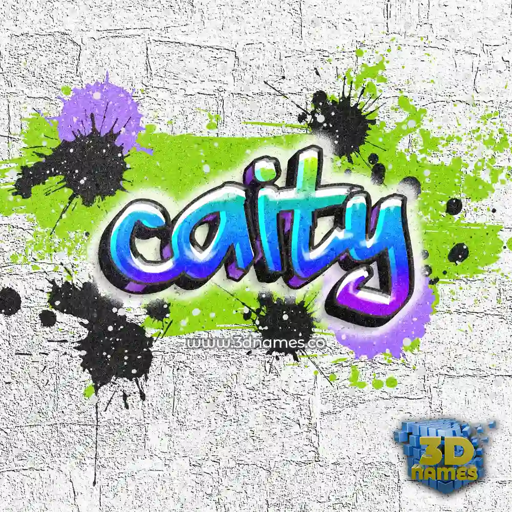 caity in Graffiti Grunge style - 3D name wallpaper caity in Graffiti Grunge style - 3D name wallpaper