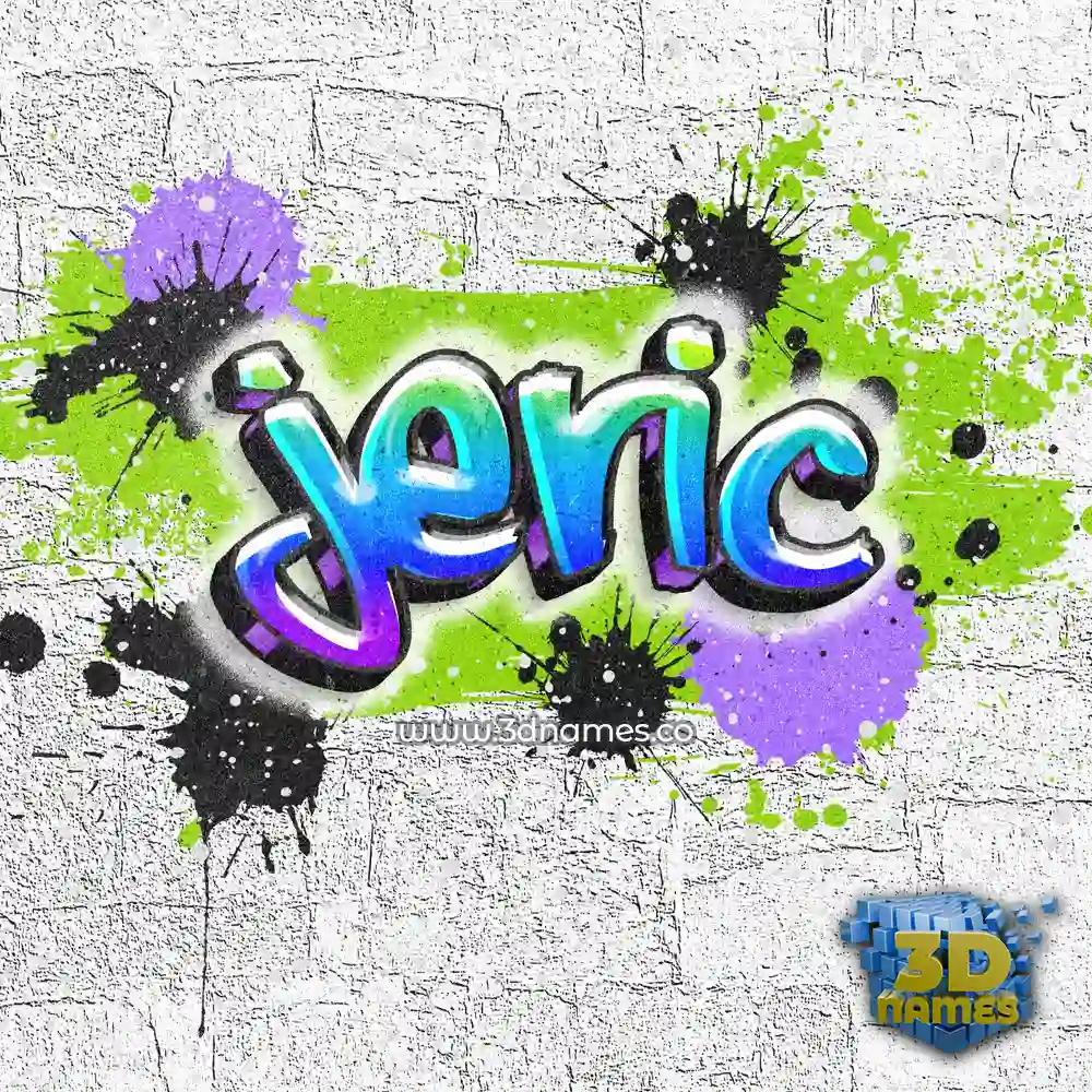 jeric in Graffiti Grunge style - 3D name wallpaper jeric in Graffiti Grunge style - 3D name wallpaper