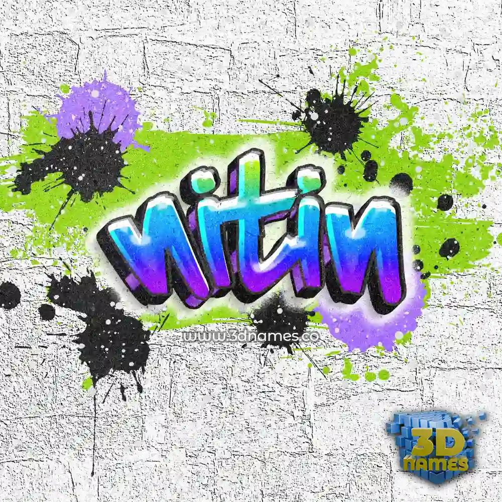 nitin in Graffiti Grunge style - 3D name wallpaper nitin in Graffiti Grunge style - 3D name wallpaper