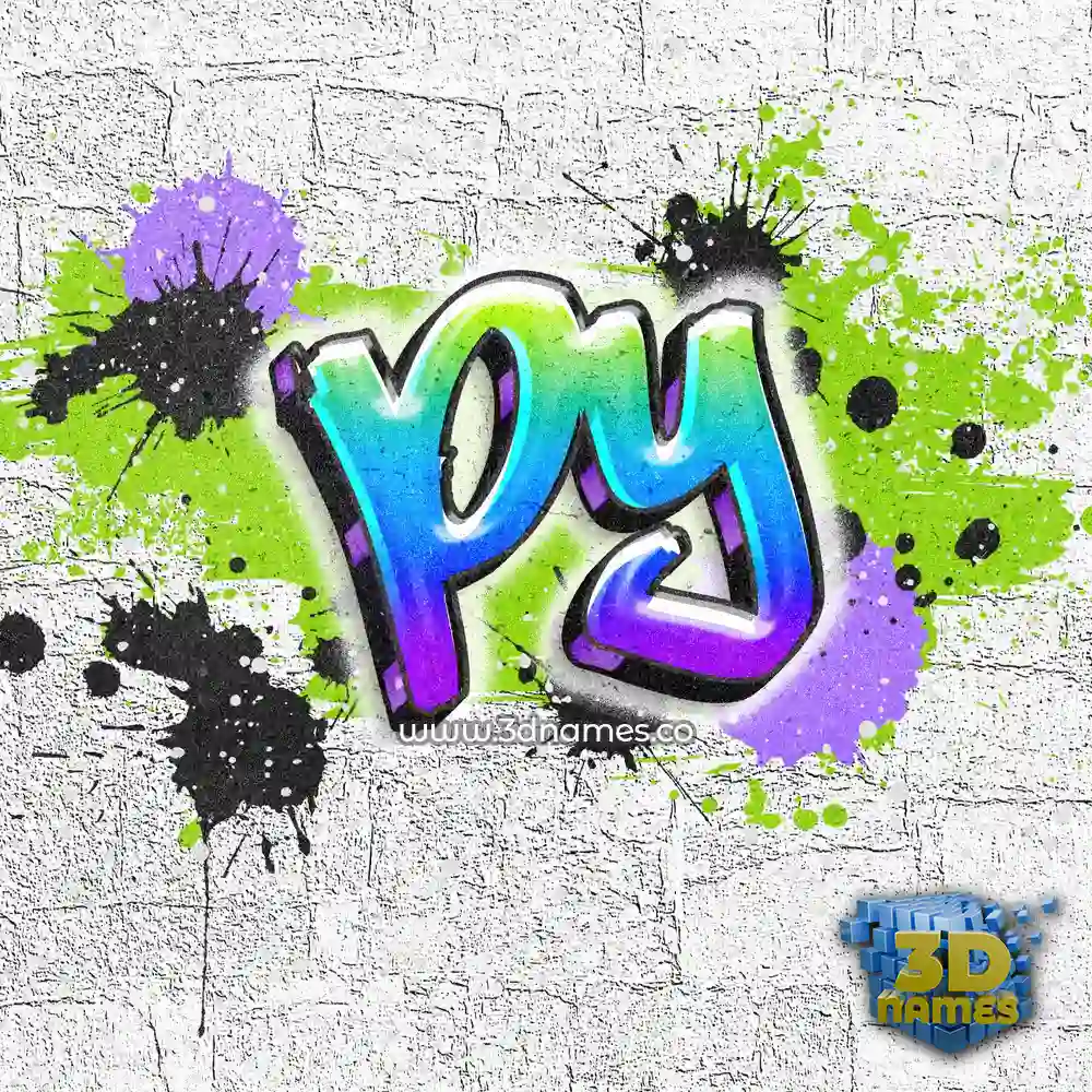 py in Graffiti Grunge style - 3D name wallpaper py in Graffiti Grunge style - 3D name wallpaper