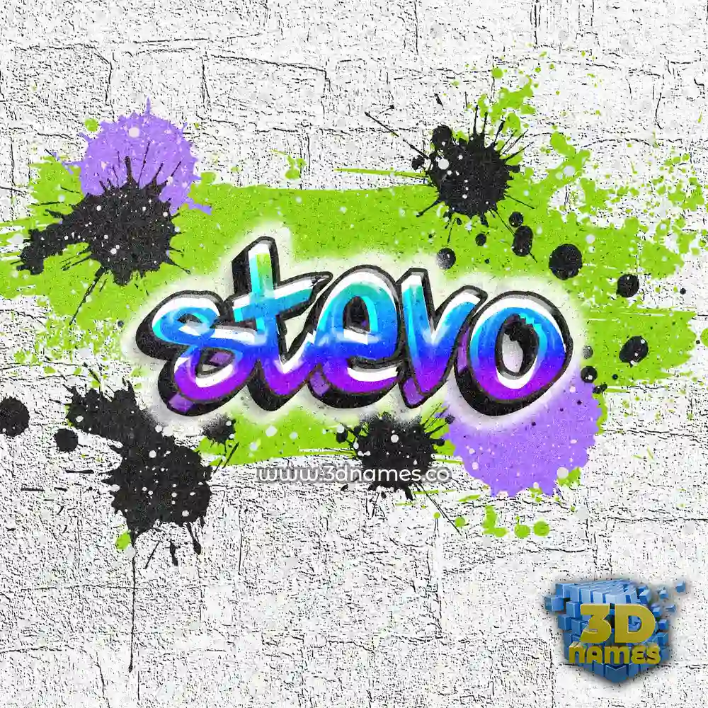 stevo in Graffiti Grunge style - 3D name wallpaper stevo in Graffiti Grunge style - 3D name wallpaper