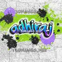 adhiraj in Graffiti Grunge style - 3D name wallpaper