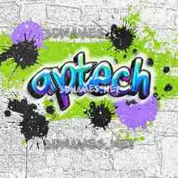 aptech in Graffiti Grunge style - 3D name wallpaper