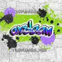 arslaan in Graffiti Grunge style - 3D name wallpaper