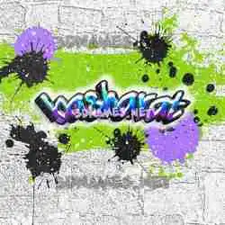 basharat in Graffiti Grunge style - 3D name wallpaper