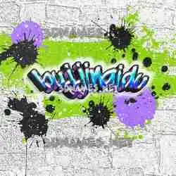 bujjinaidu in Graffiti Grunge style - 3D name wallpaper