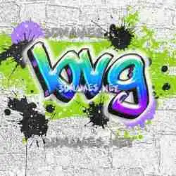 bvg in Graffiti Grunge style - 3D name wallpaper