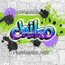 chiko in Graffiti Grunge style - 3D name wallpaper