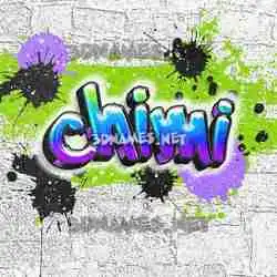 chimi in Graffiti Grunge style - 3D name wallpaper