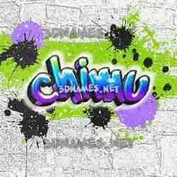 chimu in Graffiti Grunge style - 3D name wallpaper