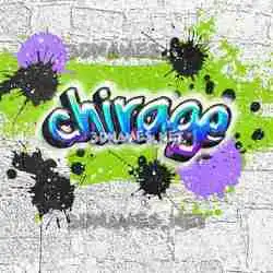chirage in Graffiti Grunge style - 3D name wallpaper
