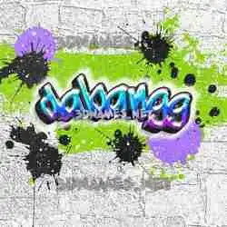 dabangg in Graffiti Grunge style - 3D name wallpaper