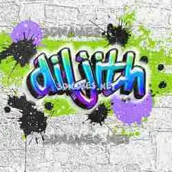 diljith in Graffiti Grunge style - 3D name wallpaper