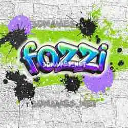 fozzi in Graffiti Grunge style - 3D name wallpaper