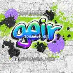 geir in Graffiti Grunge style - 3D name wallpaper