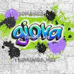 giova in Graffiti Grunge style - 3D name wallpaper