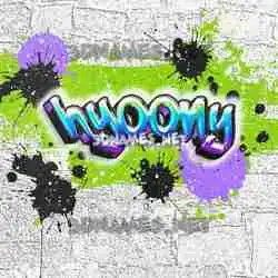 hyoony in Graffiti Grunge style - 3D name wallpaper