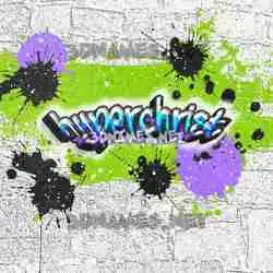hyperchrist in Graffiti Grunge style - 3D name wallpaper