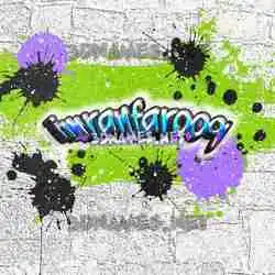 imranfarooq in Graffiti Grunge style - 3D name wallpaper