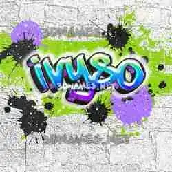 ivyso in Graffiti Grunge style - 3D name wallpaper