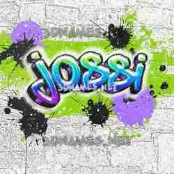 jossi in Graffiti Grunge style - 3D name wallpaper