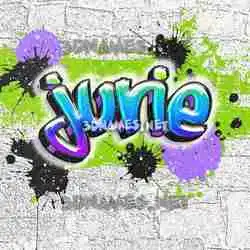 jurie in Graffiti Grunge style - 3D name wallpaper