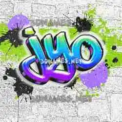 jyo in Graffiti Grunge style - 3D name wallpaper