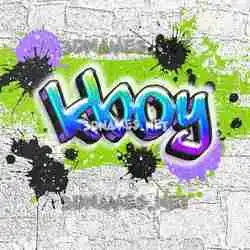 kboy in Graffiti Grunge style - 3D name wallpaper